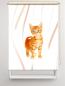 Preview: Rollo Bella vertic Katzenbaby, Rollo, Motivrollo, Rollo mit Druck, Fotorollo, bedrucktes Rollo, Fensterrollo,verdunkelndes Rollo, Sonnenschutz Rollo